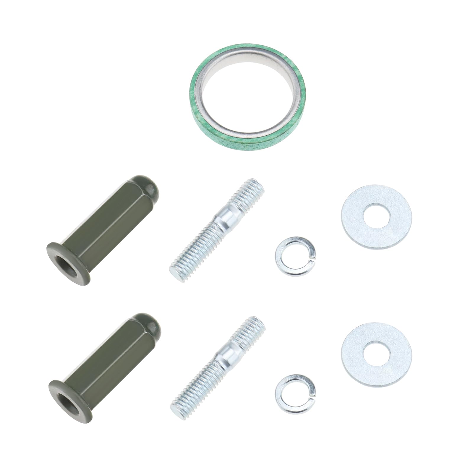 YINETTECH 1 Satz Auspuffbolzen Muttern Dichtungssatz Kompatibel mit GY6 50 Cc 70 Cc 90 Cc 110 Cc 125 Cc 150 Cc QMB139 für Roller Geländefahrzeuge Go-Karts Mopeds Quad-Motoren YINETTECH 1 Satz Auspuffbolzen Muttern Dichtungssatz Kompatibel mit GY6 50 Cc 70 Cc 90 Cc 110 Cc 125 Cc 150 Cc QMB139 für Roller Geländefahrzeuge Go-Karts Mopeds Quad-Motoren von YINETTECH