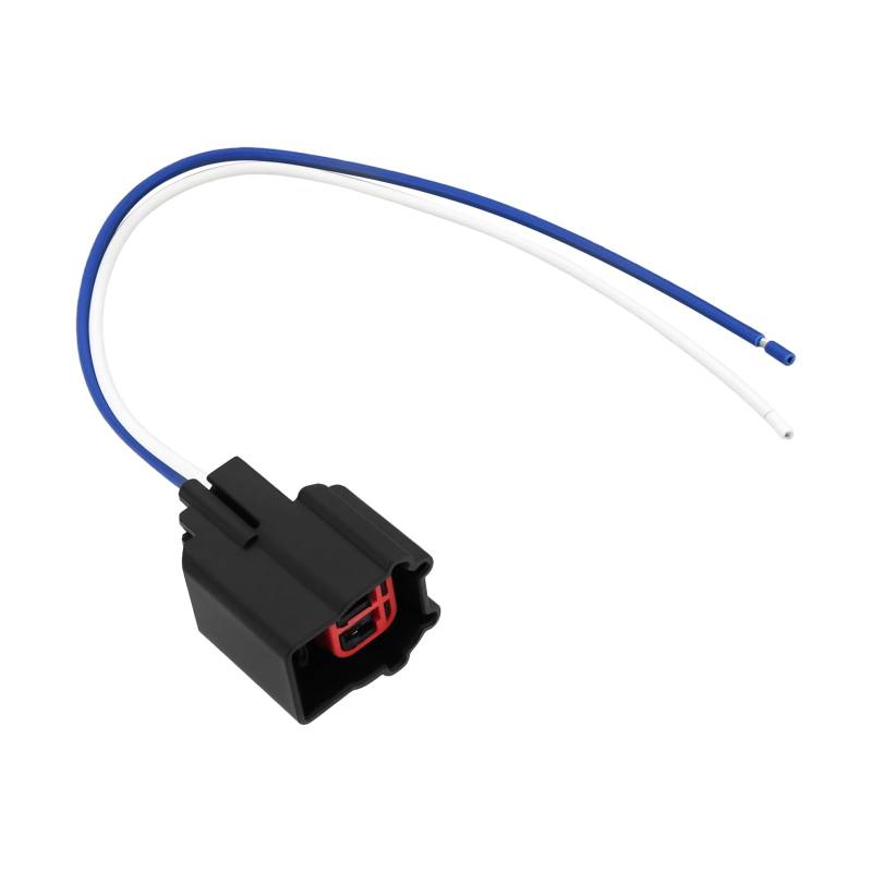 YINETTECH 1 Stück 2 Pin Reparatur Stecker Stecker Kompatibel mit Ford Kompatibel mit Jaguar XF 2008-2024 Scheibenwaschanlage Pumpe Wiederherstellen Pumpenanschluss von YINETTECH