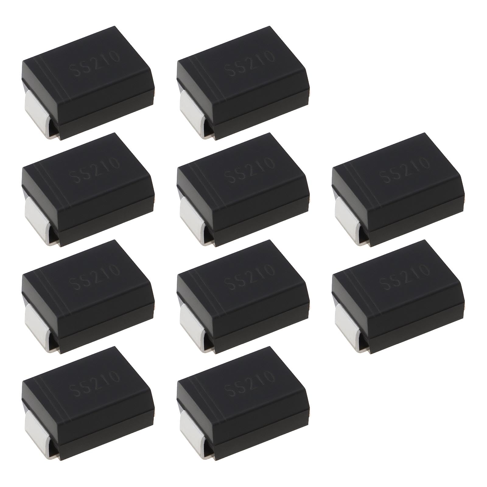 YINETTECH 10 St¨¹ck Schottky-Dioden Gleichrichterdiode 2 A 100 V SMD SMB 5,1 X 3,5 X 2,1 Mm f¨¹r Effiziente Gleichrichtung Und Stromkreisschutz Barrieregleichrichter Schwarz YINETTECH 10 St¨¹ck Schottky-Dioden Gleichrichterdiode 2 A 100 V SMD SMB 5,1 X 3,5 X 2,1 Mm f¨¹r Effiziente Gleichrichtung Und Stromkreisschutz Barrieregleichrichter Schwarz von YINETTECH