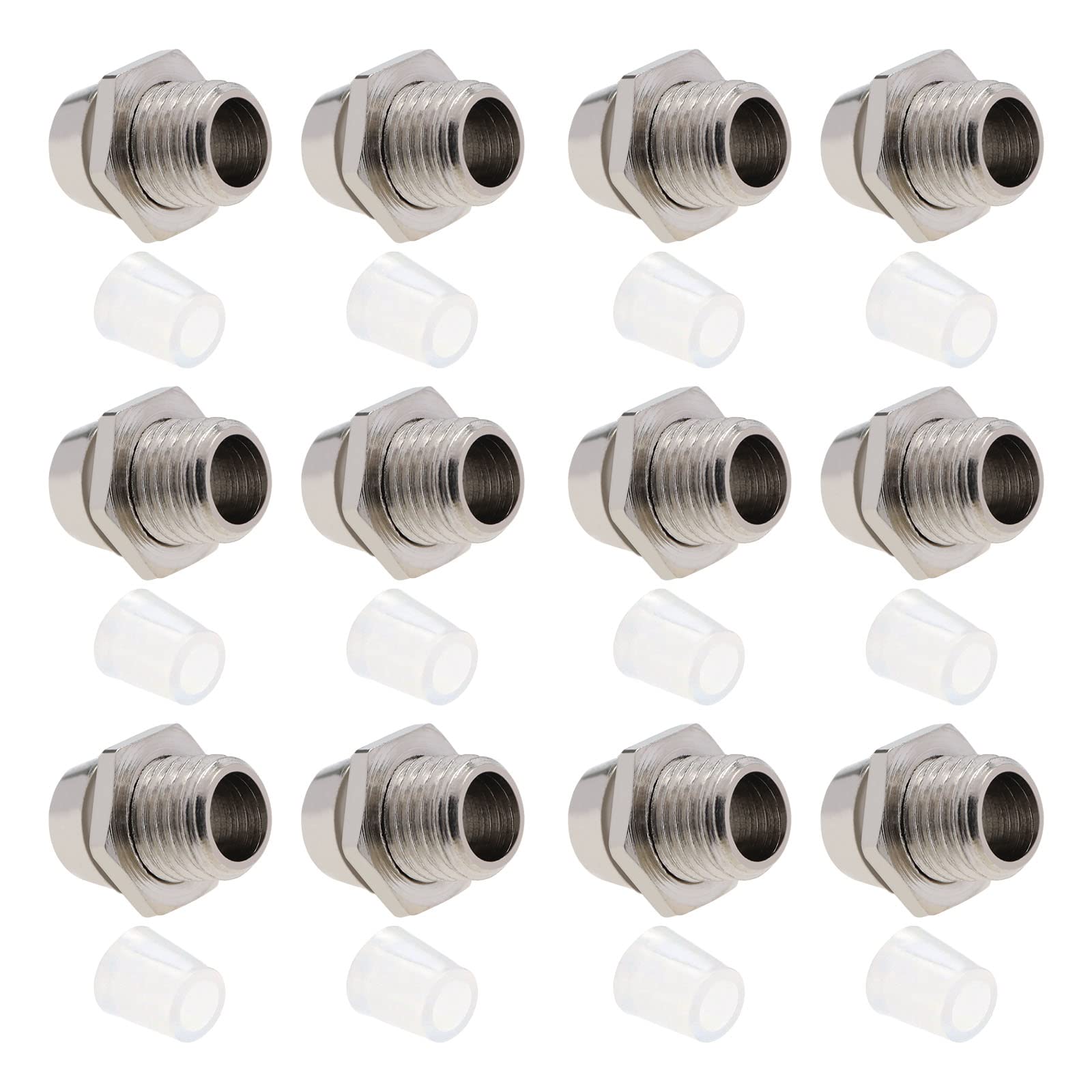 YINETTECH 100 Stücke 3mm LED Lampe Halter LED-Lampenfassung LED Lampe Halterung aus Metall Leuchtdiode LED-Lampensockel LED Glühbirnenfassung Lampe Zubehör Silbern YINETTECH 100 Stücke 3mm LED Lampe Halter LED-Lampenfassung LED Lampe Halterung aus Metall Leuchtdiode LED-Lampensockel LED Glühbirnenfassung Lampe Zubehör Silbern von YINETTECH