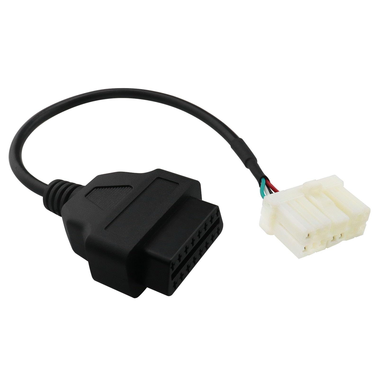 YINETTECH 12-poliges Auto OBD2-Diagnosekabel OBD2-Diagnoseinstrument-Verbindungskabel OBD2-Stecker Kabelbaum OBD2-Adapterkabel Kompatibel mit Tesla Model X Model S von YINETTECH