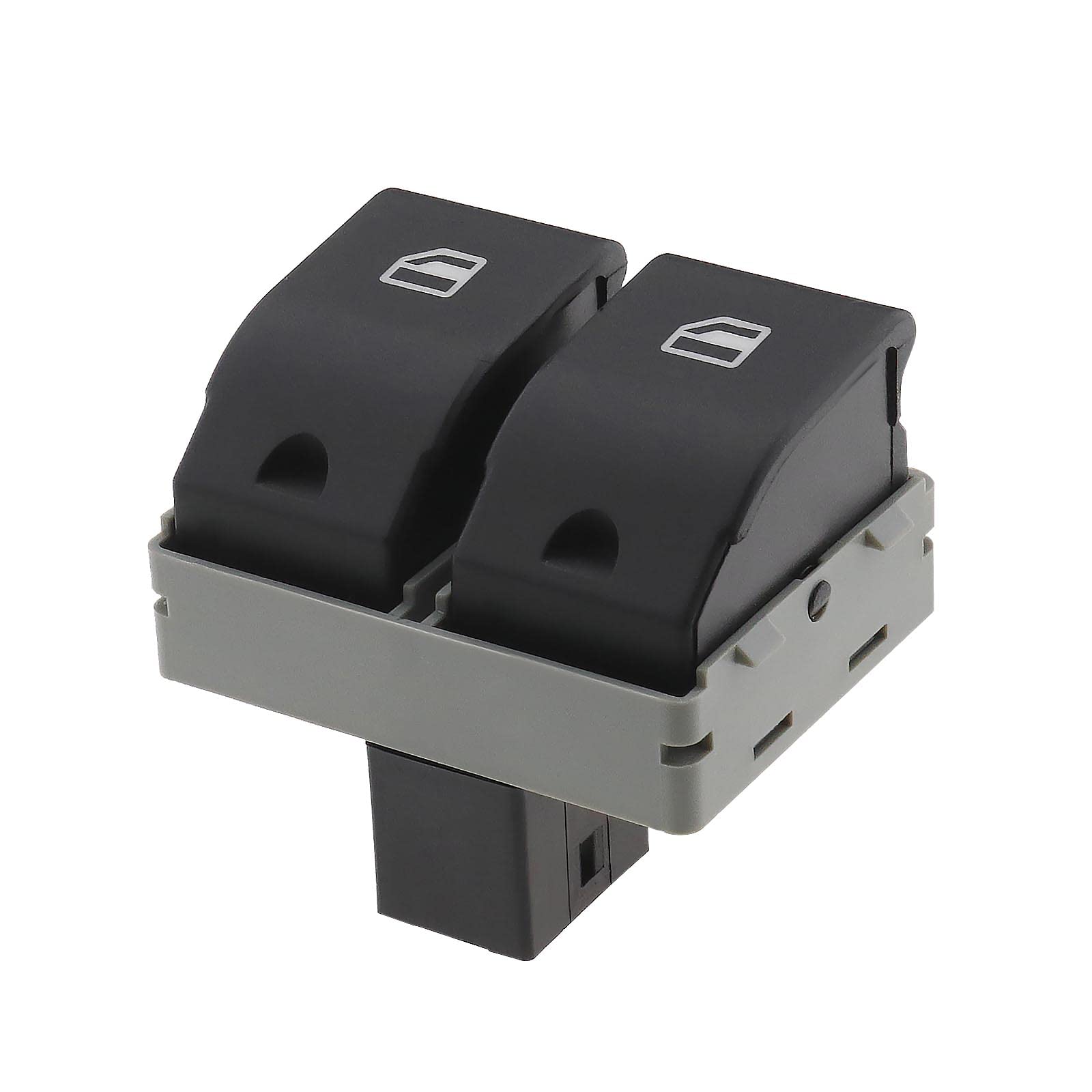YINETTECH Elektrischer Fensterheberschalter 6Q0959858 6Q0959858A, 4-polig, Schwarz, Druckknopf, AUF-AUF-AN, IP54, Kompatibel mit VW Polo 9N, VW Fox 5Z1, Seat Ibiza, Seat Cordoba YINETTECH Elektrischer Fensterheberschalter 6Q0959858 6Q0959858A, 4-polig, Schwarz, Druckknopf, AUF-AUF-AN, IP54, Kompatibel mit VW Polo 9N, VW Fox 5Z1, Seat Ibiza, Seat Cordoba von YINETTECH