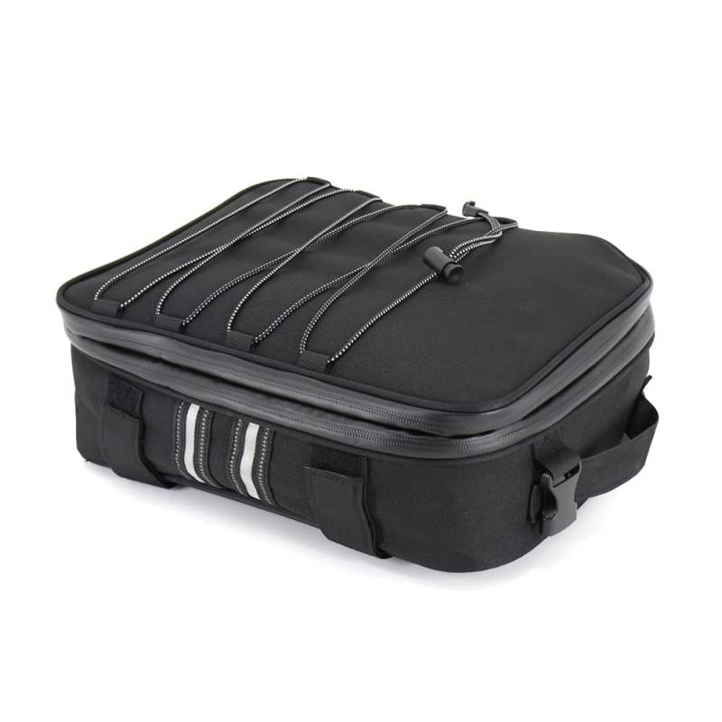 Hintere Aufbewahrungstasche für K1600 GT GTL S1000XR R1250RT R1250GS R1200GS ADV RnineT R1150GS Motorrad Adventure Tour Bike Hecktasche Gepäck-Pack-Sattel-Seitentaschen (obere Tasche) von YINGD