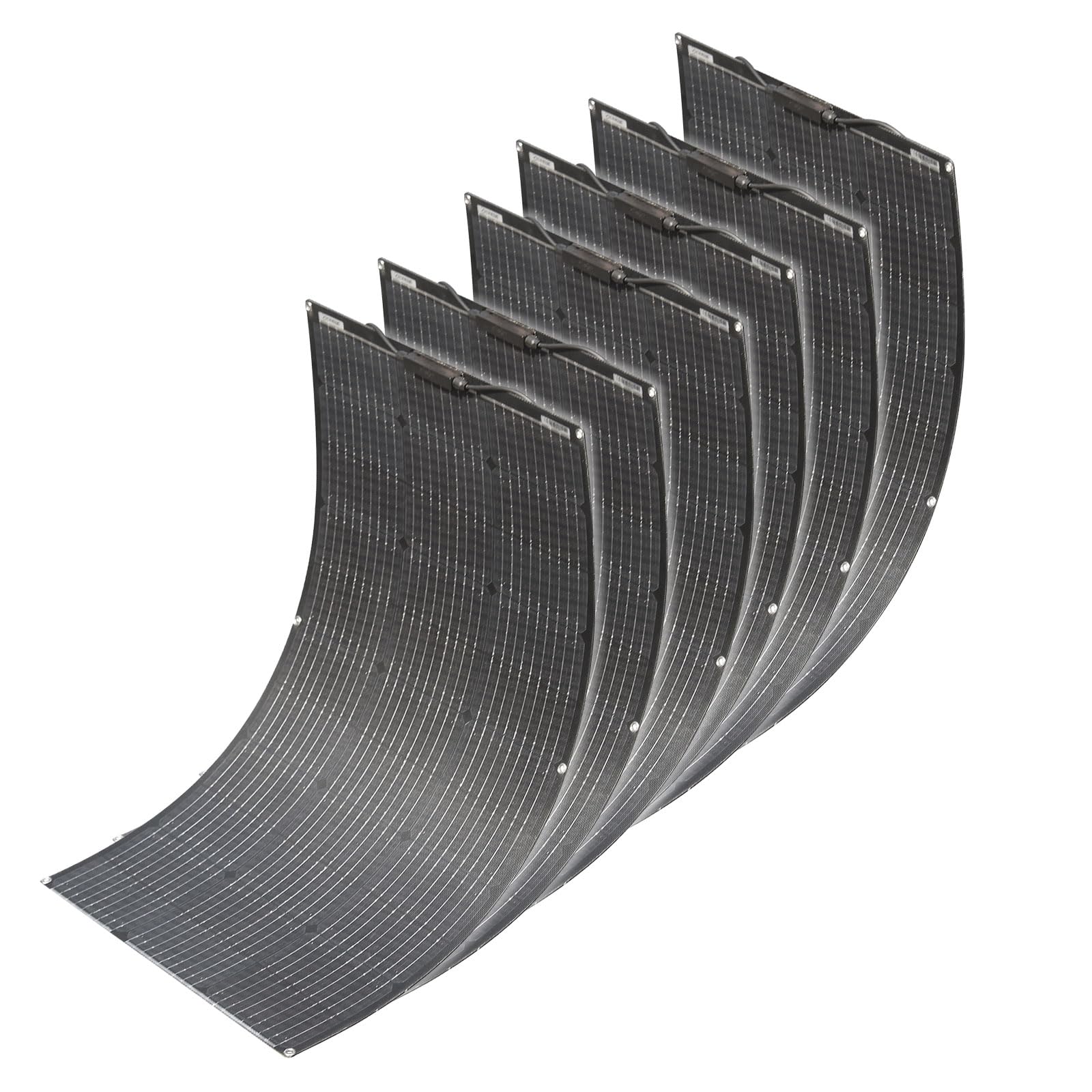 Solarpanel Flexibel 6pcs 100WETFE Monokristallines Solarmodule 600W etfe Solarladegerät Photovoltaik Panel, Solaranlage Off-Grid für Boot/Auto/Dach/Camping im Freien/Aufladen/Garten/Balkon Solarpanel Flexibel 6pcs 100WETFE Monokristallines Solarmodule 600W etfe Solarladegerät Photovoltaik Panel, Solaranlage Off-Grid für Boot/Auto/Dach/Camping im Freien/Aufladen/Garten/Balkon von YINGGUANG