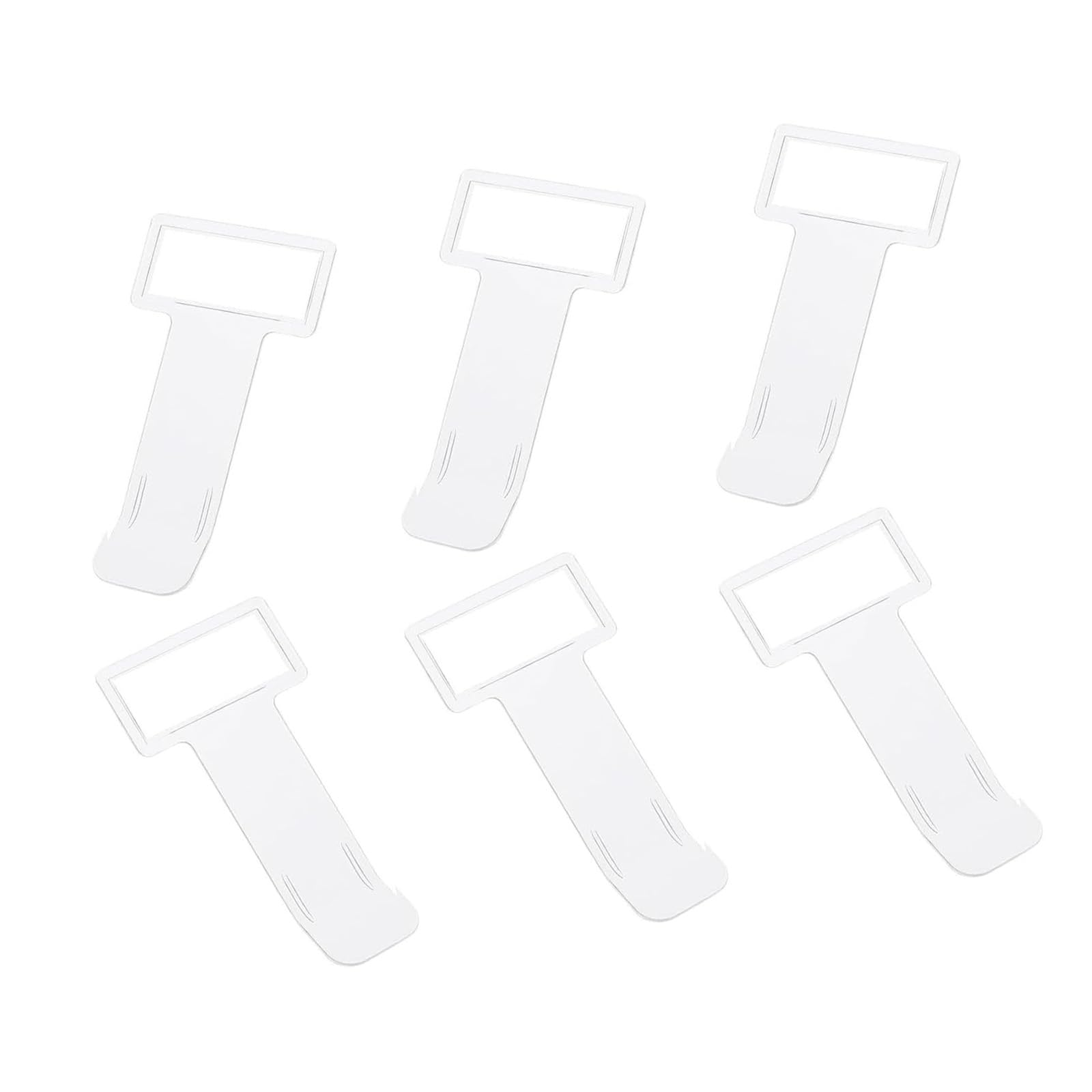 YINGLUOEU 6 Stück Parkscheinhalter Clip Transparent Auto Windschutzscheibe Ticket Halter Selbstklebend Tickets Clips für Parkschein YINGLUOEU 6 Stück Parkscheinhalter Clip Transparent Auto Windschutzscheibe Ticket Halter Selbstklebend Tickets Clips für Parkschein von YINGLUOEU