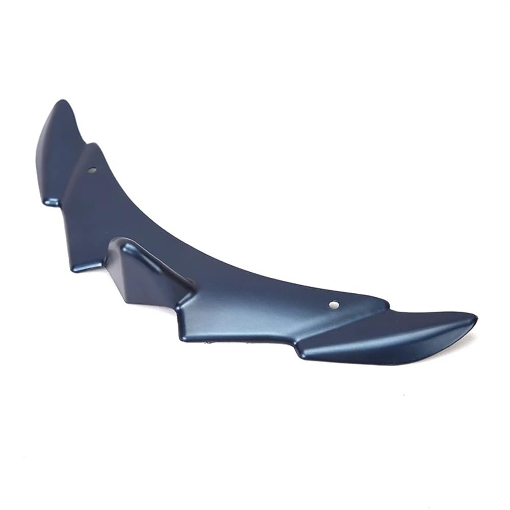 Für FORZA 350 NSS350 Motorrad Schnabel Front Lip Fixed Wing Unterlippe Spoiler Trim Verkleidung Winglets Zubehör(Navy blue) von YINZO