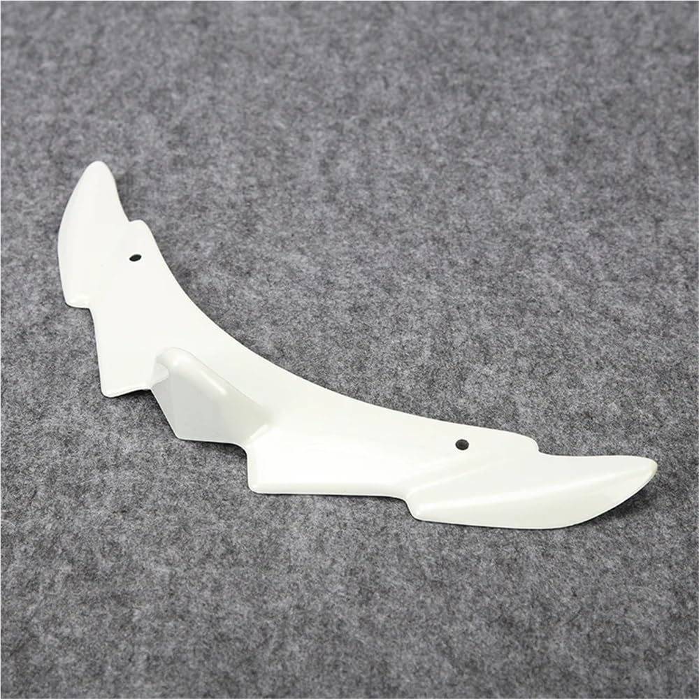 Für FORZA 350 NSS350 Motorrad Schnabel Front Lip Fixed Wing Unterlippe Spoiler Trim Verkleidung Winglets Zubehör(White) von YINZO