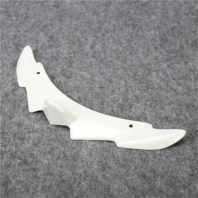 Für FORZA 350 NSS350 Motorrad Schnabel Front Lip Fixed Wing Unterlippe Spoiler Trim Verkleidung Winglets Zubehör(White) von YINZO