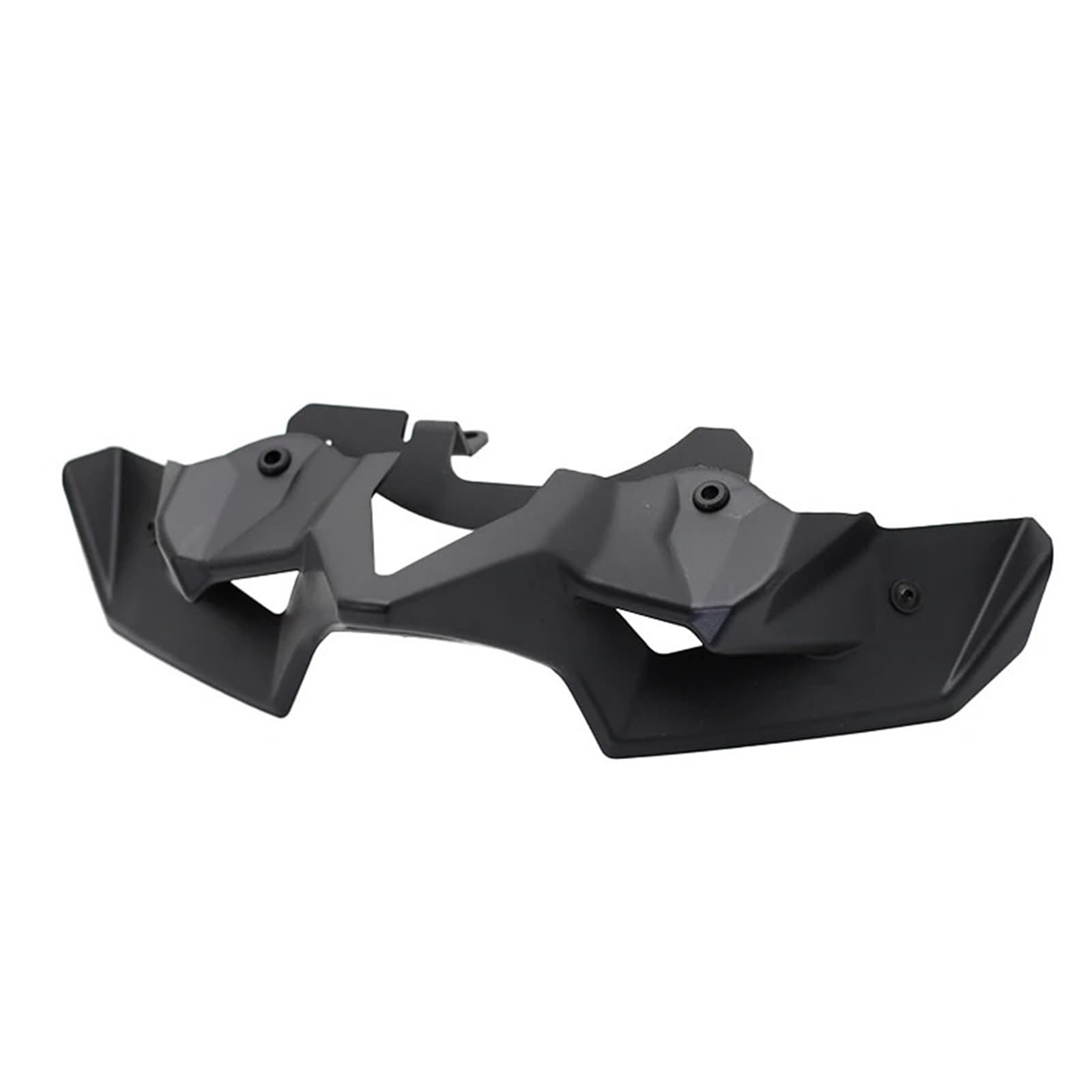 Für Z 900 Naked Front Spoiler Winglet Aerodynamische Flügel Kit Spoiler Für Z900 2020 2021 2022 2023 Motorrad(Black) von YINZO