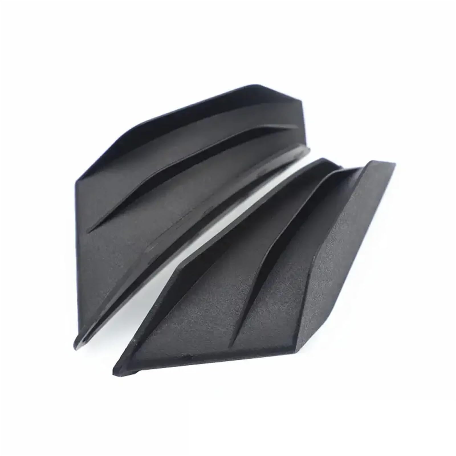 Motorrad Aerodynamische Flügel Seite Verkleidungen Winglets Motorrad Spoiler Flügel Winglet Aerodynamische Seite Flügel Fin Spoiler(Black) von YINZO