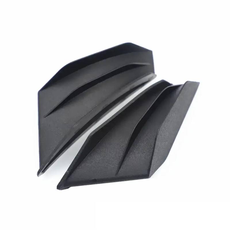 Motorrad Aerodynamische Flügel Seite Verkleidungen Winglets Motorrad Spoiler Flügel Winglet Aerodynamische Seite Flügel Fin Spoiler(Black) von YINZO