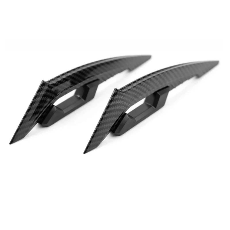 Motorrad Frontverkleidung Winglets Spoiler Dynamischer Flügelaufkleber Motorrad Winglet Aerodynamisches Zubehör von YINZO