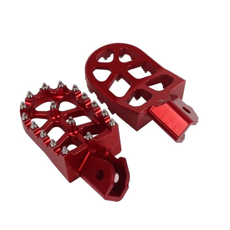 Motorrad Füße Für CRF150F CRF230F CRF 150 230 F 2019 Motorrad Fußrasten Fußrasten Fußrasten Pegs Pedale(Red) von YINZO
