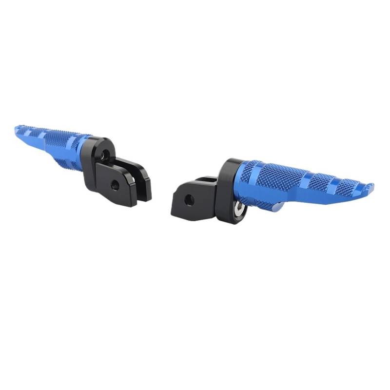 Motorrad Füße Für MONSTER 821 Dark MONSTER 937 Plus Monster 696 795 796 797 HYPERMOTARD 950 SP Vorne Fußrasten Fußrasten Pedal Fuß Stehen(Blue-A) von YINZO