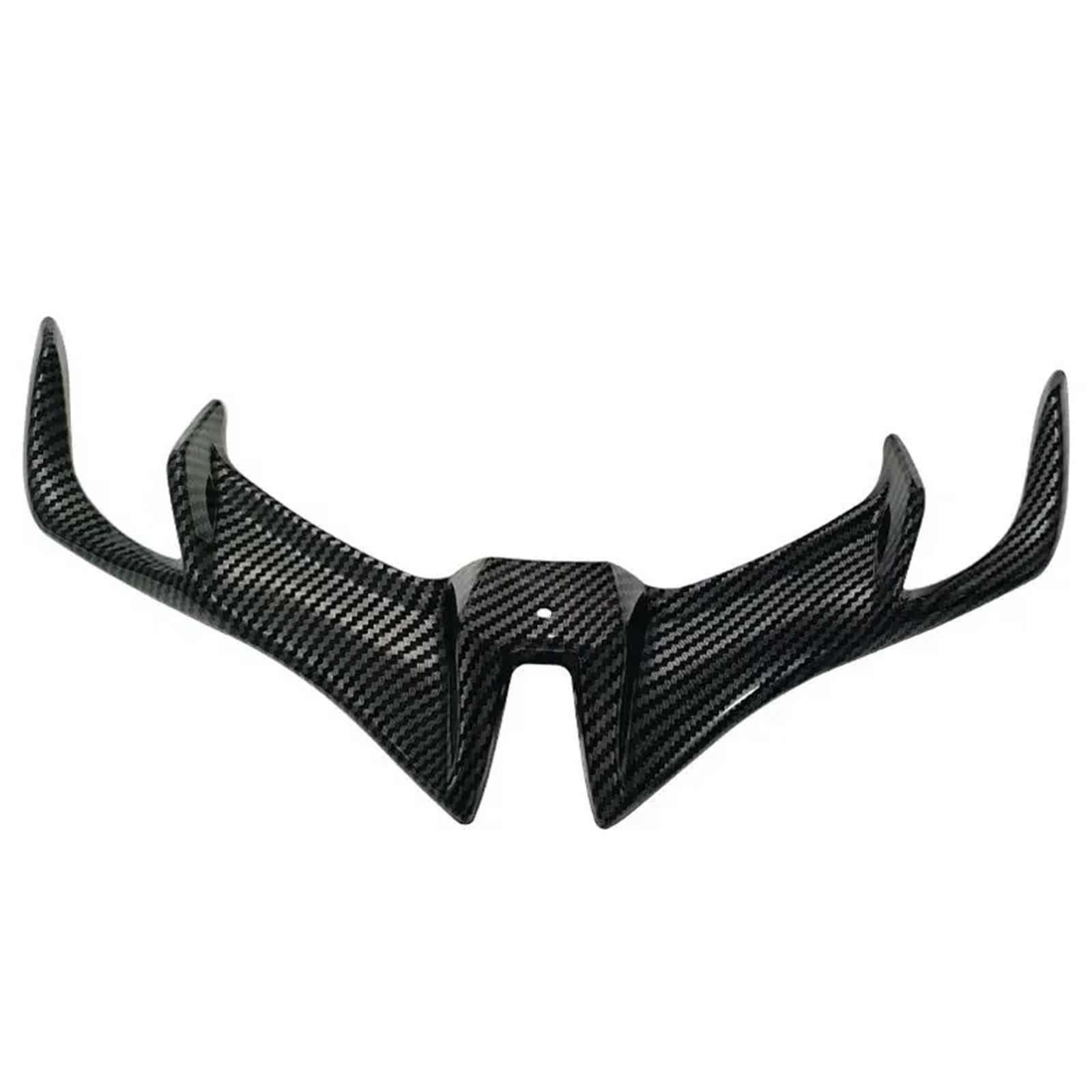 Spoiler Wings Für R125 YZF-R15 2017-2020 - Aerodynamische Motorrad-Frontverkleidung Winglets Abdeckung Motorradzubehör(Carbon fibre look) von YINZO