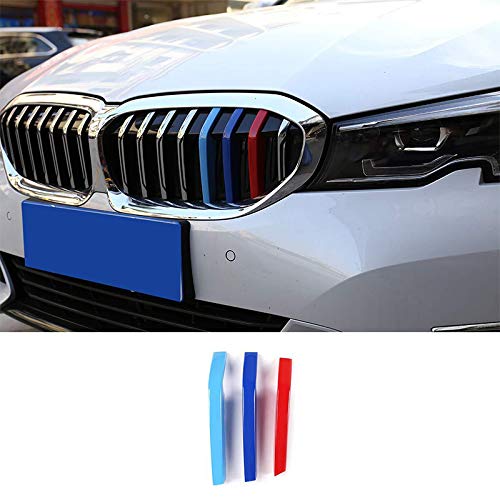 YIWANG ABS 3 Farben Auto Frontgrill Abdeckung Dekoration Trim 3 Stück für 3er Serie G20 G28 2019 2020 Autozubehör YIWANG ABS 3 Farben Auto Frontgrill Abdeckung Dekoration Trim 3 Stück für 3er Serie G20 G28 2019 2020 Autozubehör von YIWANG