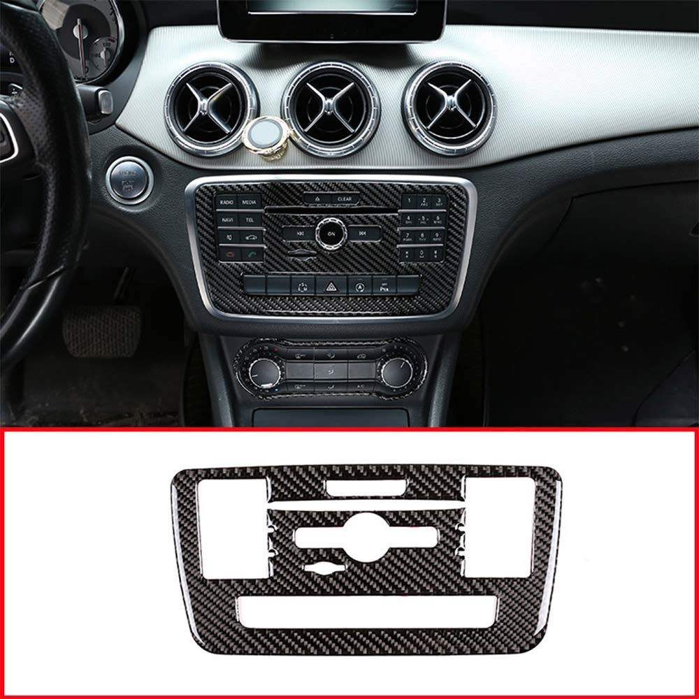 YIWANG Aufkleber für die Mittelkonsole aus echtem Carbon für Benz GLA CLA A Klasse W176 C117 X156 2015–2018 Autozubehör YIWANG Aufkleber für die Mittelkonsole aus echtem Carbon für Benz GLA CLA A Klasse W176 C117 X156 2015–2018 Autozubehör von YIWANG