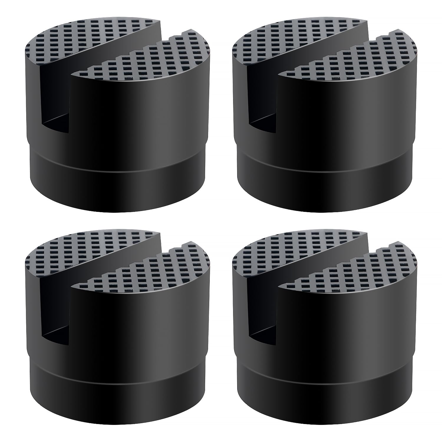 YIXISI 4 Stücke Universelle Wagenheber Gummiauflage mit Nut, Mittlere Größe, Jack Pads Schlitzrahmen Protector Adapter für Wagenheber und Hebebühnen YIXISI 4 Stücke Universelle Wagenheber Gummiauflage mit Nut, Mittlere Größe, Jack Pads Schlitzrahmen Protector Adapter für Wagenheber und Hebebühnen von YIXISI