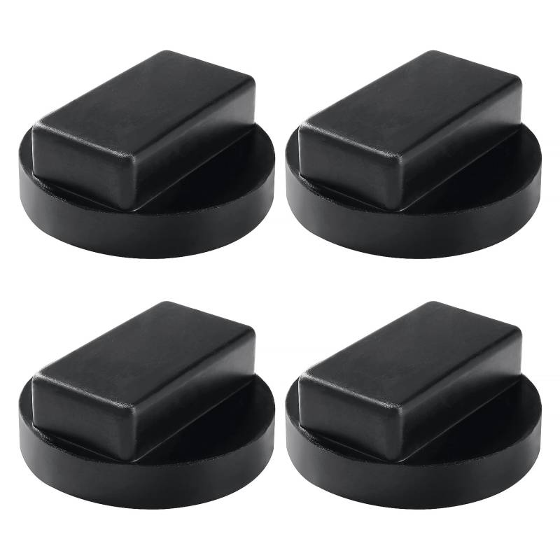 YIXISI 4 Stücke Wagenheber Gummiauflage Kompatibel mit BMW & MINI Cooper, Auto Hebebühnen Gummiblock Adapter, Unterstellbock Gummiblock, Jack Pad, von YIXISI
