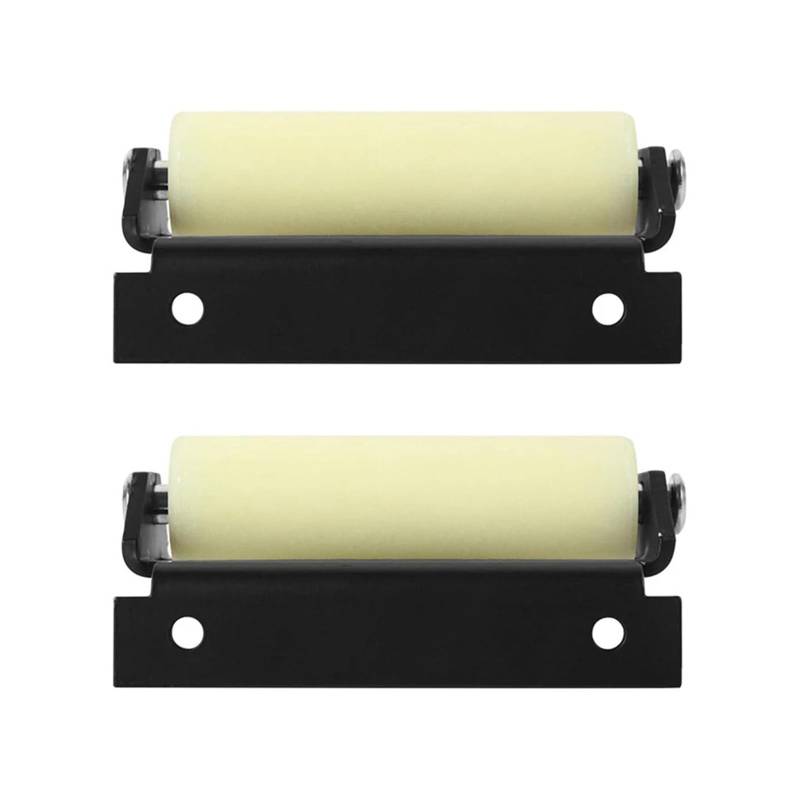 YIZITU 2 Stück Gleitrollen für Ausziehsysteme J-36 Service-Roller 276288 Massive Stahlplatte Ausziehrollen-Set von YIZITU