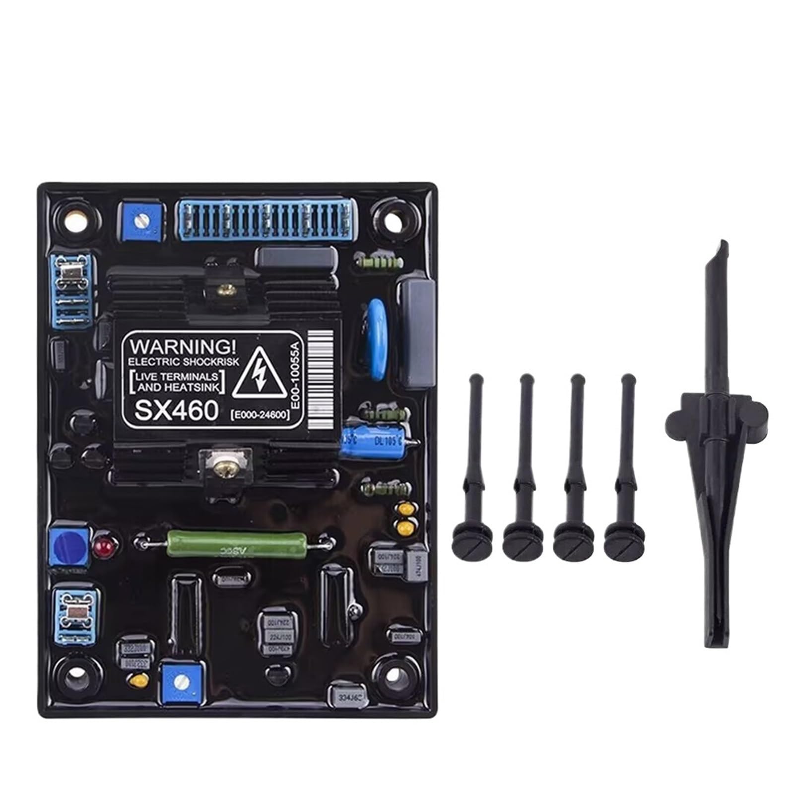 2023 SX460 Automatic Voltage Regulator Generator Automatischer Spannungsregler Stabilisator SX440 AS440 Anregungssteuermodul Bürstenlose Generatorteile(Better SX460) von YJCUCVL