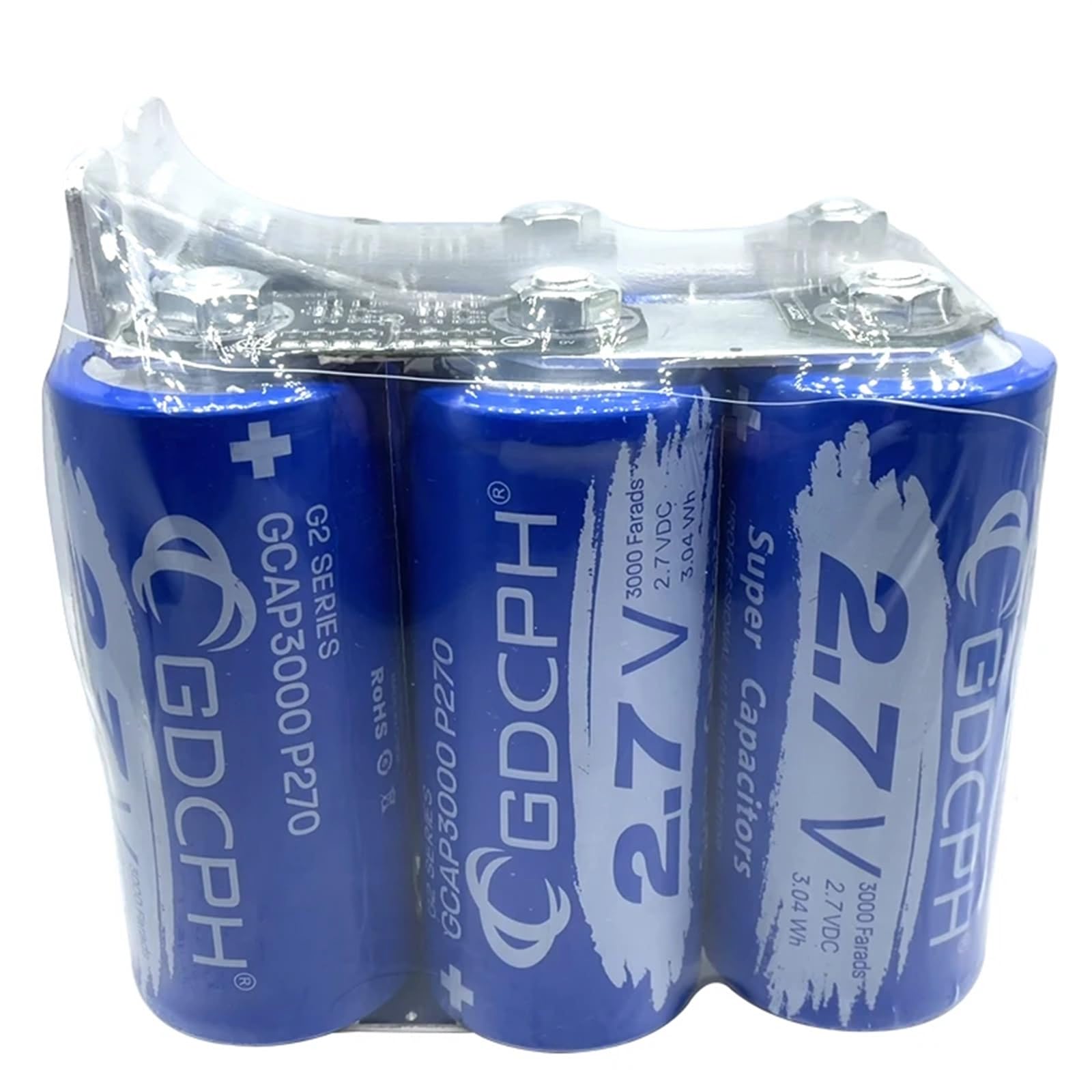 6PCS/1Lot 16V500F Super Modul 2,7 V3000F Ultrakondensator Große Kapazität Niedrigen Internen Widerstand for Auto Starter von YJCUCVL