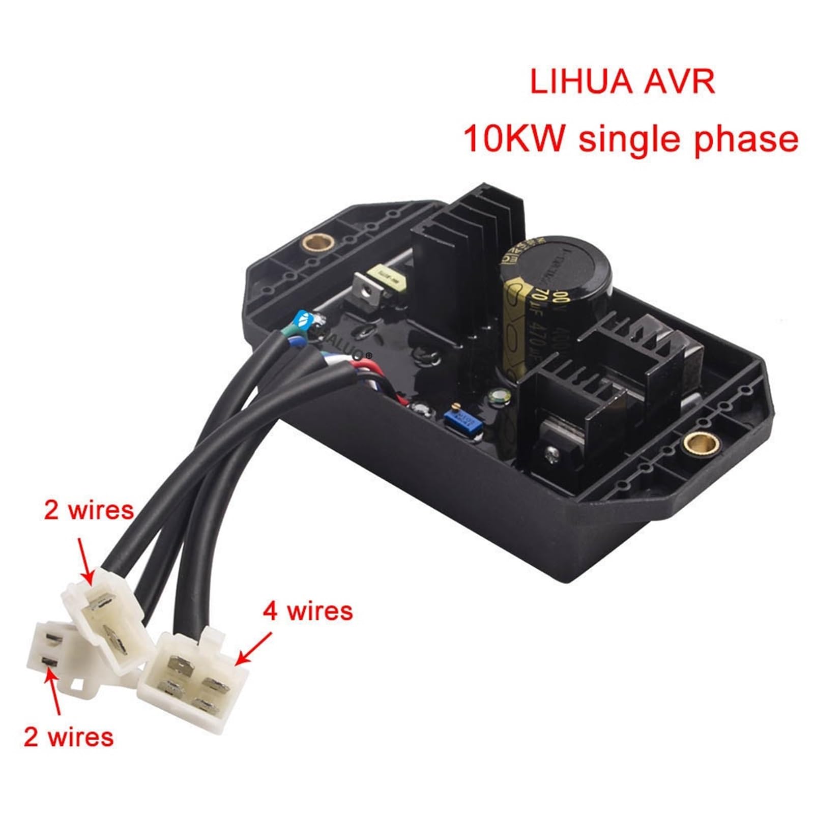 Automatischer Spannungsregler, 10KW Diesel-Benzin-Generator, automatisches Spannungsregler-Stabilisatormodul TT91-7 TT925-100 TT93-7 TT93C-7(TT91-7 8wires) von YJCUCVL