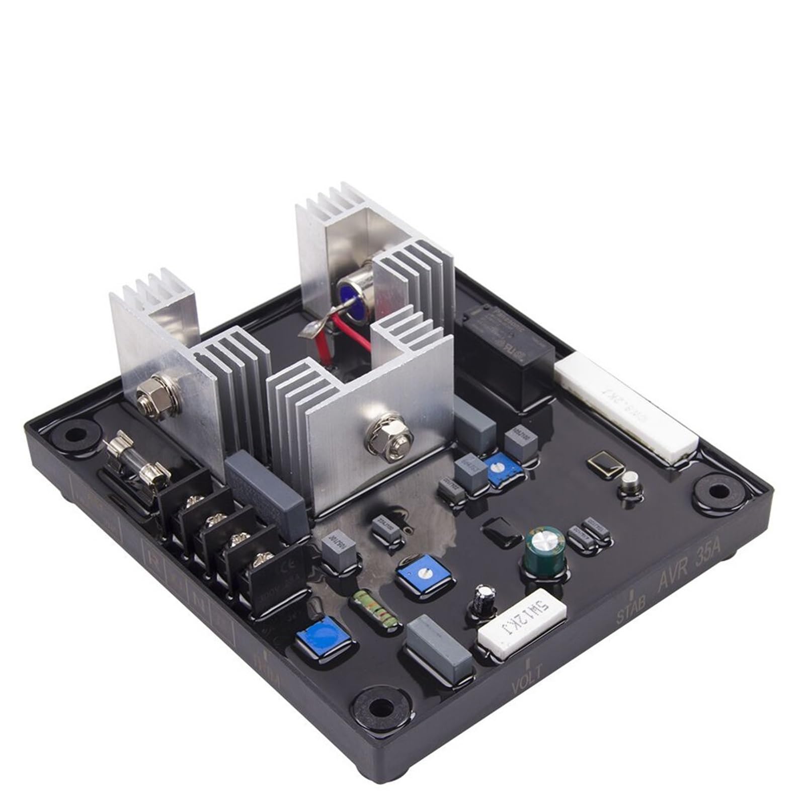 Automatischer Spannungsregler AVR-35A Bürstenloser Generator Automatischer Spannungsregler for Lichtmaschine Generator Stabilisator Steuermodul Teile POW50A(AVR-35A) von YJCUCVL