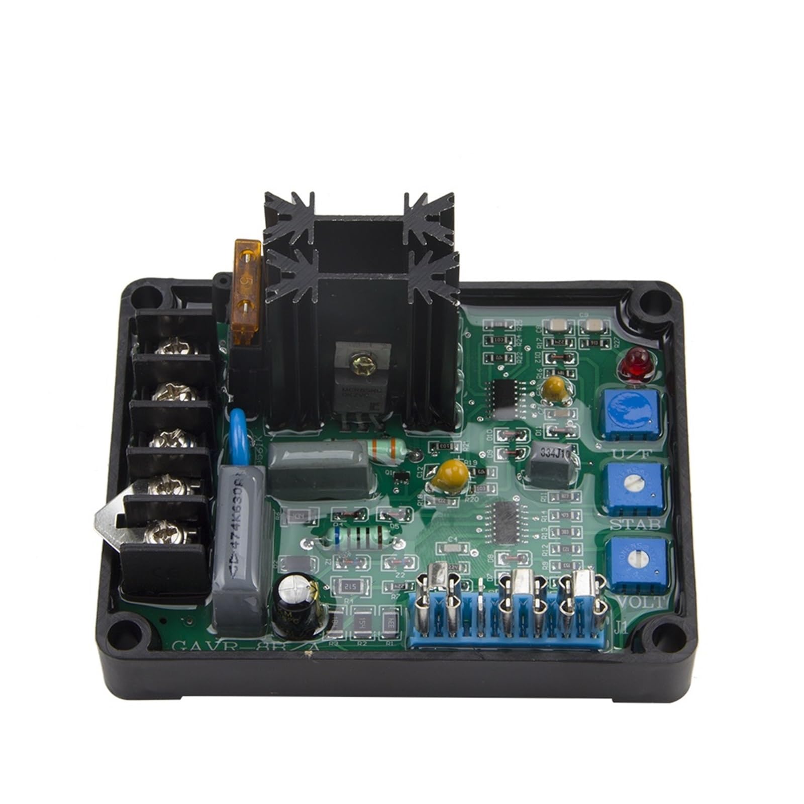 GAVR-8A Automatischer Spannungsregler Bürstenloser Generator Automatisches Spannungsreglermodul Leistungsstabilisatoren for Dieselgeneratoren(8A Patch) von YJCUCVL