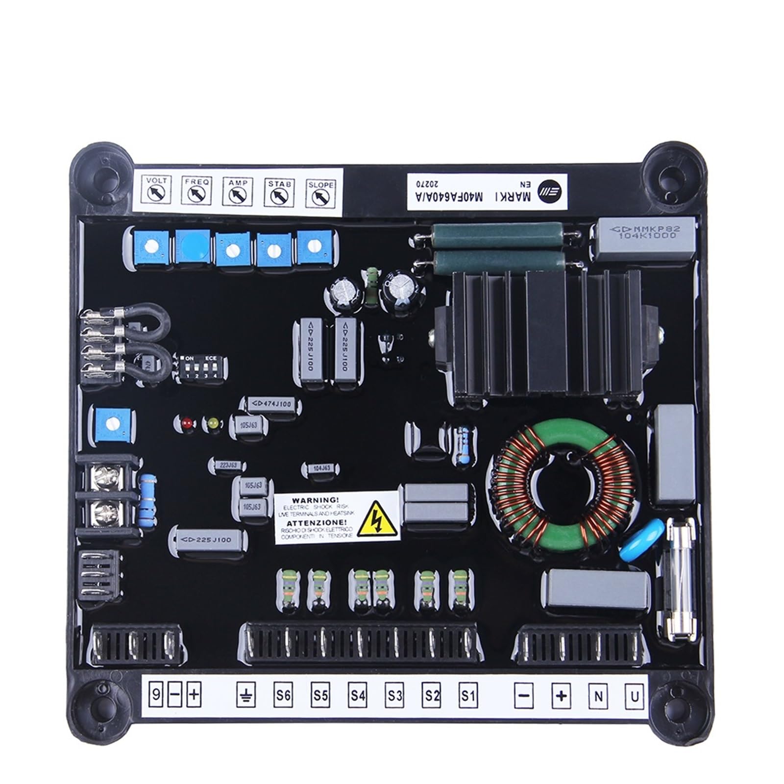 M16FA655A M16FA655A Automatischer Spannungsregler Generator Automatischer Spannungsregler Elektrischer Aggregatteile Steuerplatine Stabilisator M40FA640A(M40FA640A) von YJCUCVL