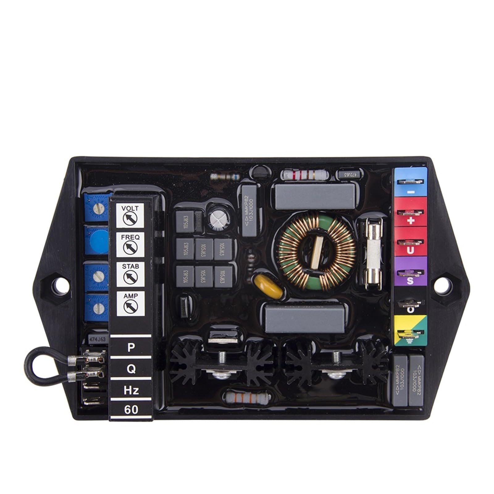 M16FA655A M16FA655A Automatischer Spannungsregler Generator Automatischer Spannungsregler Elektrischer Aggregatteile Steuerplatine Stabilisator M40FA640A(Red M16FA655A) von YJCUCVL