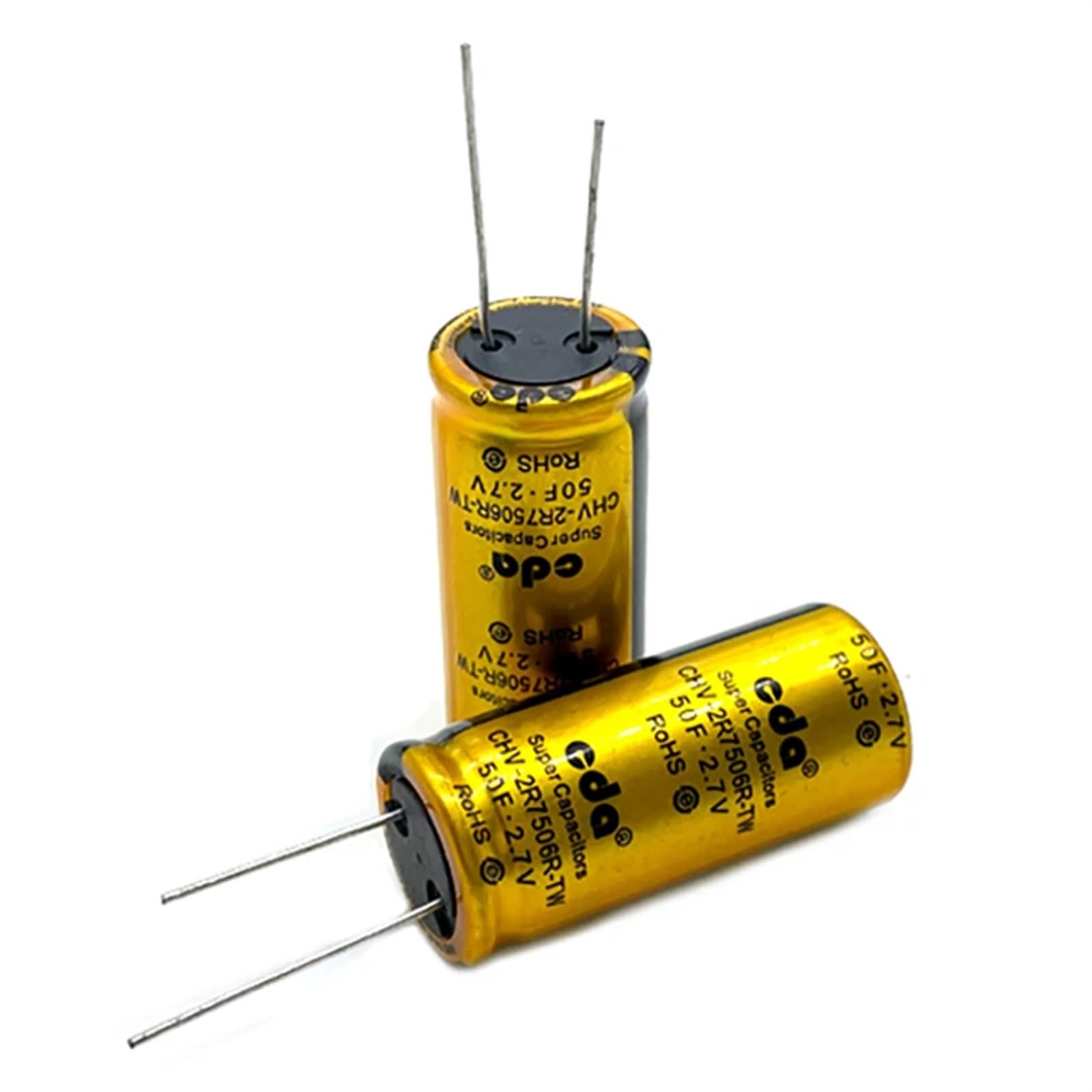Super-Kondensator 2,7 V, 50 F, 2,7 V, 50 F, Notstrom-Speicherkondensator, 18 x 40 Super-Kondensator 2,7 V, 50 F, 2,7 V, 50 F, Notstrom-Speicherkondensator, 18 x 40 von YJCUCVL