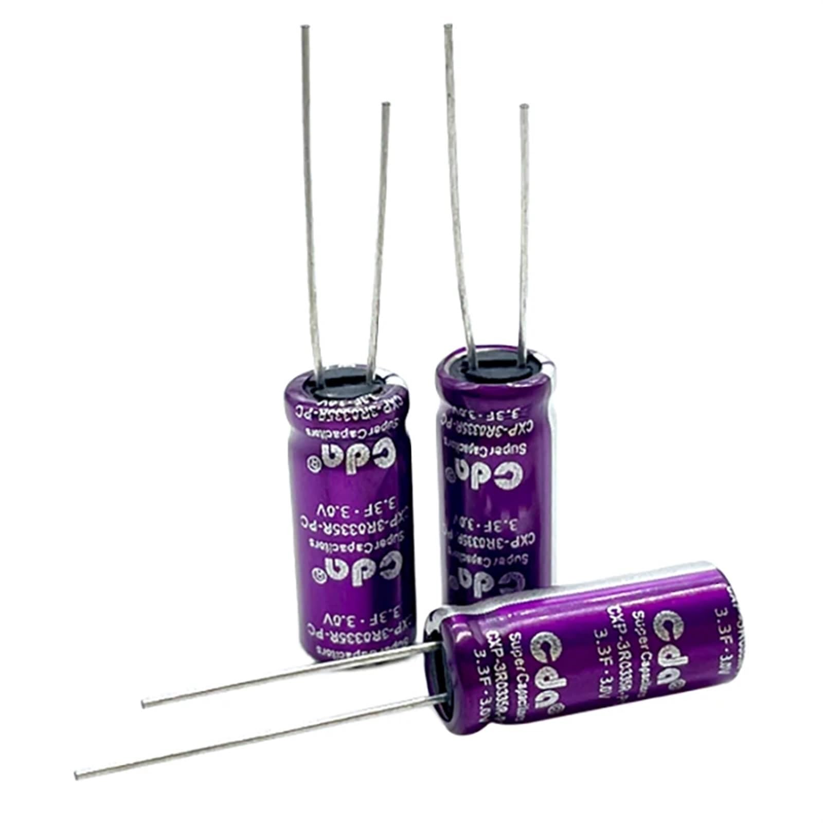 Super-Kondensator 3 V 3,3 F 3,0 F for 2,7 V 3,3 F, passend for Auto-Recorder Super-Kondensator 3 V 3,3 F 3,0 F for 2,7 V 3,3 F, passend for Auto-Recorder von YJCUCVL