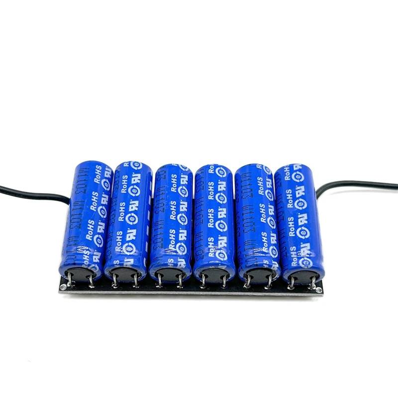 Superkondensator 16V1.6F Automobil-Gleichrichter Kleines Modul 2.7V10F Superkondensator-Backup-Stromversorgung mit elektrischem Draht von YJCUCVL
