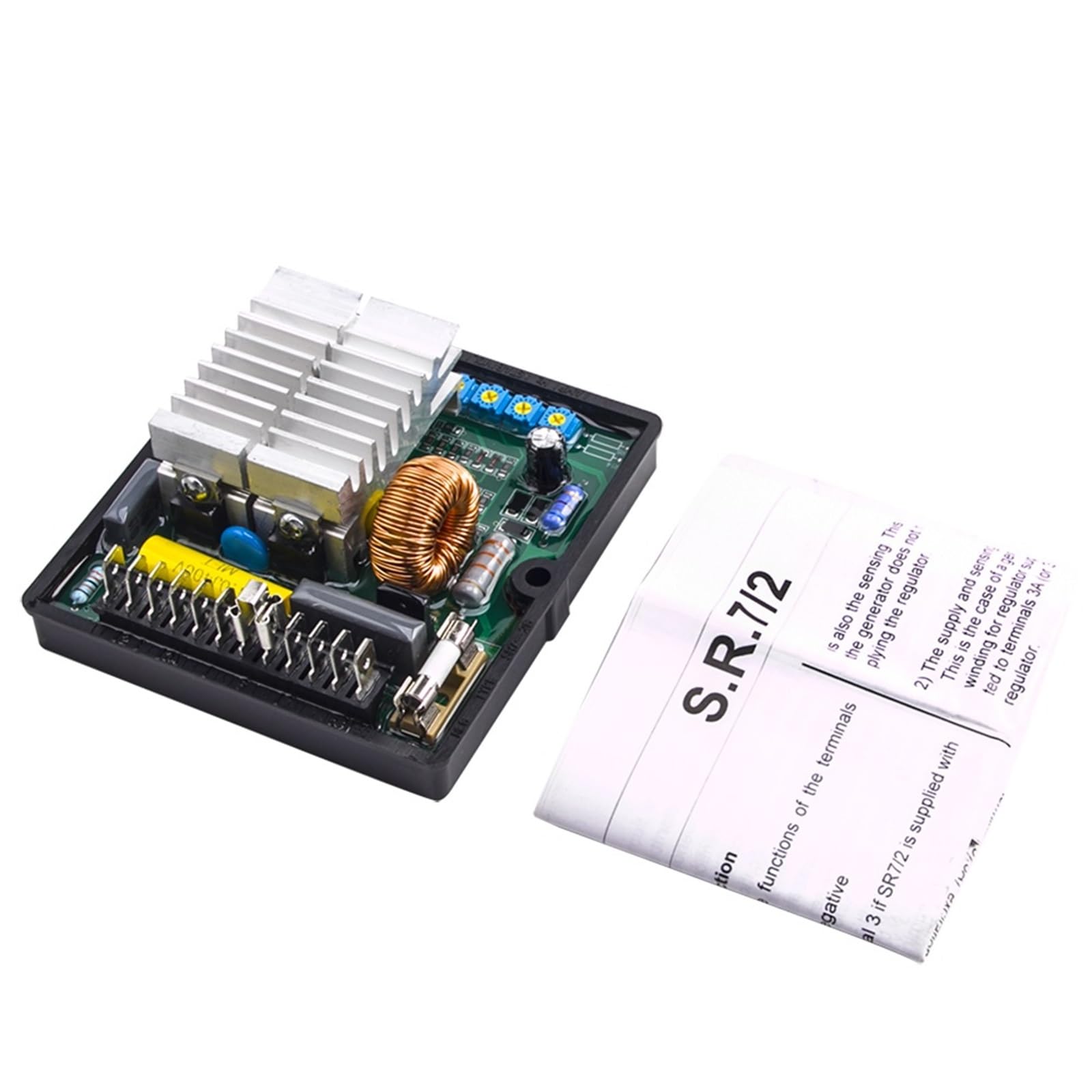Versorgung SR7 Automatischer Spannungsregler Automatischer Spannungsreglerstabilisator SR7-2G Lichtmaschinen-Steuermodul for Generatorteile Versorgung SR7 Automatischer Spannungsregler Automatischer Spannungsreglerstabilisator SR7-2G Lichtmaschinen-Steuermodul for Generatorteile von YJCUCVL