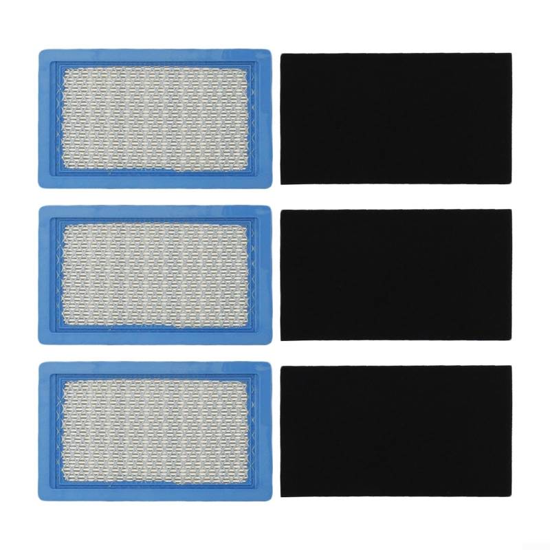 3 Luftfilter für Kawasaki Serie und X300 MIU10998 mit Vorfiltern für einfachen Austausch von YJDOORPLAY