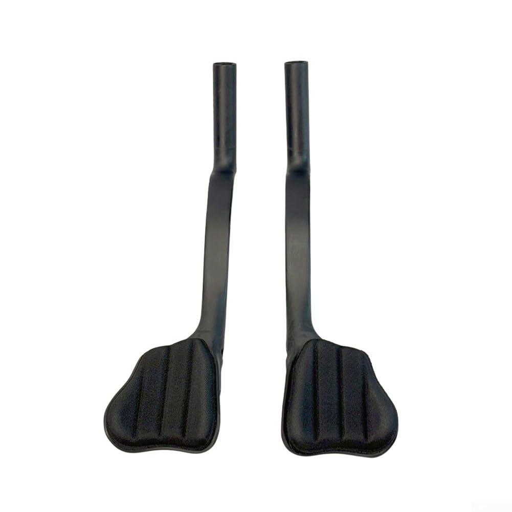Für TT Bike Rest Lenker aus Kohlefaser, perfekte Passform für 31 8 mm Klemmen, entworfen für komfortable lange Fahrten (Länge 360 mm) von YJDOORPLAY