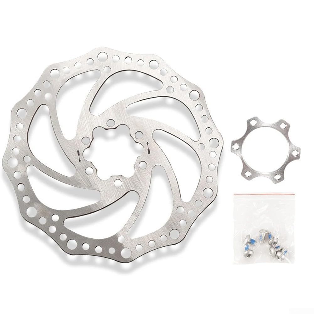 MTB & Road kompatible 160 mm Scheibenbremse für Set mit 6-Loch-Flanschadapter (Adapter) von YJDOORPLAY