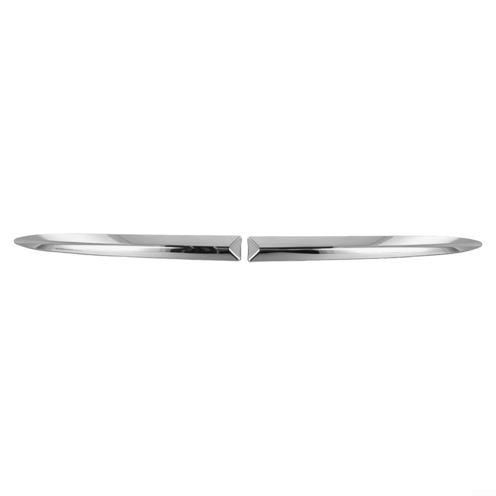 Oberer Kühlergrill für Fiat 500 2007–2015, Frontstoßstange, 2933 cm, silberfarben Oberer Kühlergrill für Fiat 500 2007–2015, Frontstoßstange, 2933 cm, silberfarben von YJDOORPLAY