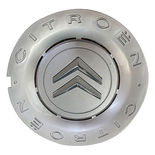 für Citroen Jumpy M,Auto Nabendeckel mit Auto Logo Emblem ABS Überlegene Radnabenabdeckung Felgenkappen Ersetzen Original Autozubehör,E von YJJSM