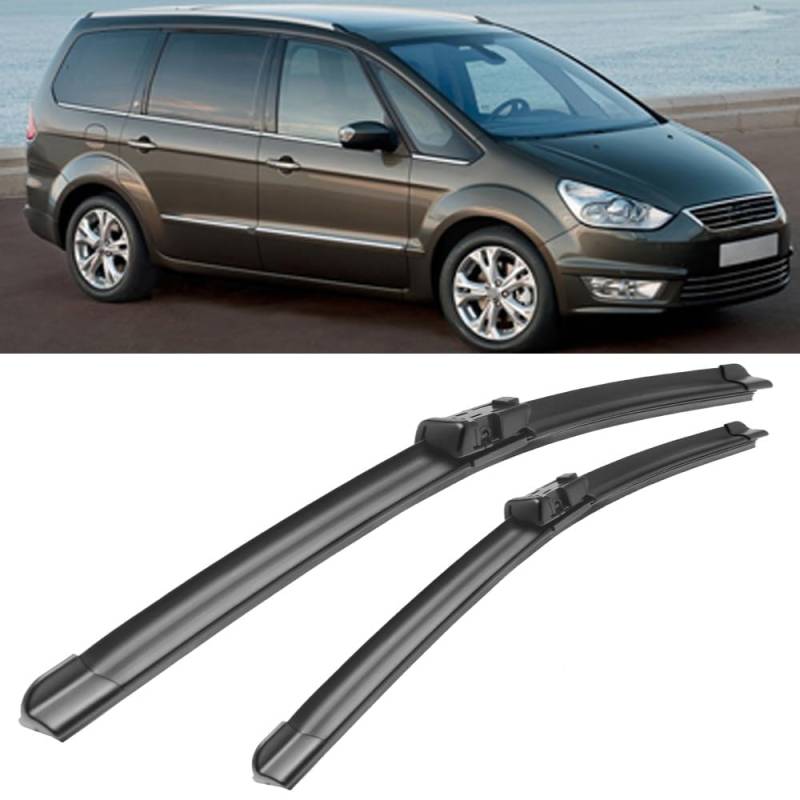 Auto Scheibenwischer für Ford Galaxy MK3 2009-2015 30"+26", Frontwischerblätter Windschutzscheibe Leiser Wischerarm Wischerblatt Scheibenreiniger von YJTYC