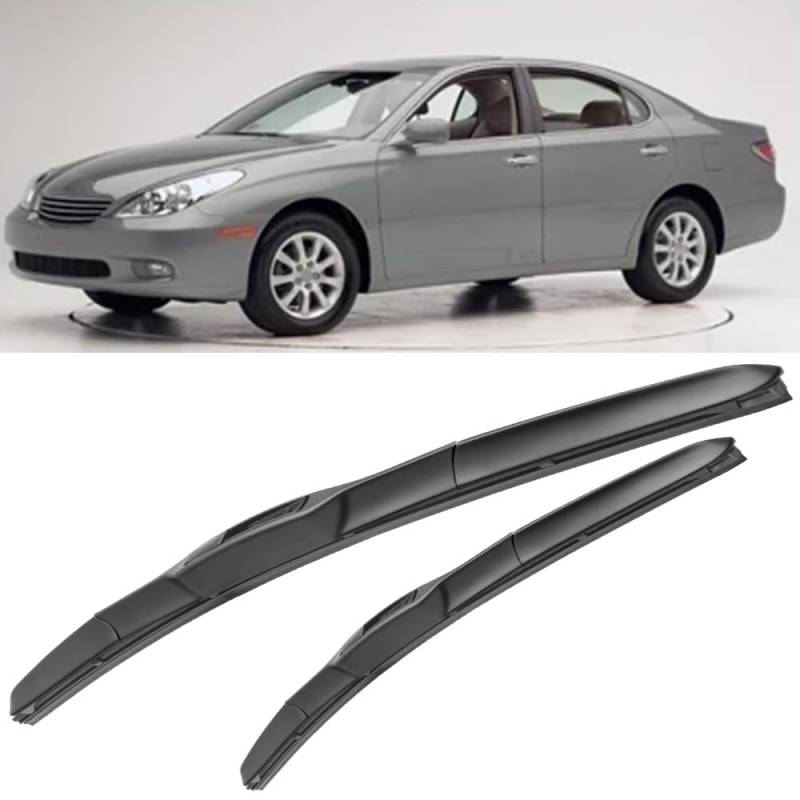 Auto Scheibenwischer für Lexus ES330 2004-2005 24"+20", Frontwischerblätter Windschutzscheibe Leiser Wischerarm Wischerblatt Scheibenreiniger von YJTYC