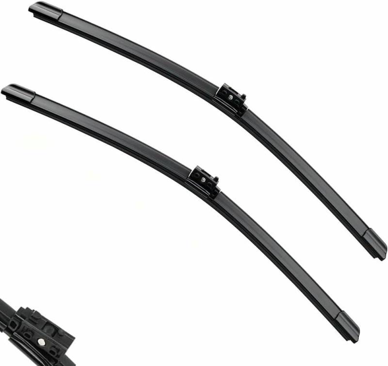 Auto Scheibenwischer für Mercedes-Benz EQA 250 250+ 300 350 4MATIC 4MATIC+ 2021 2022 2023, Frontwischerblätter Windschutzscheibe Leiser Wischerarm Wischerblatt Scheibenreiniger von YJTYC