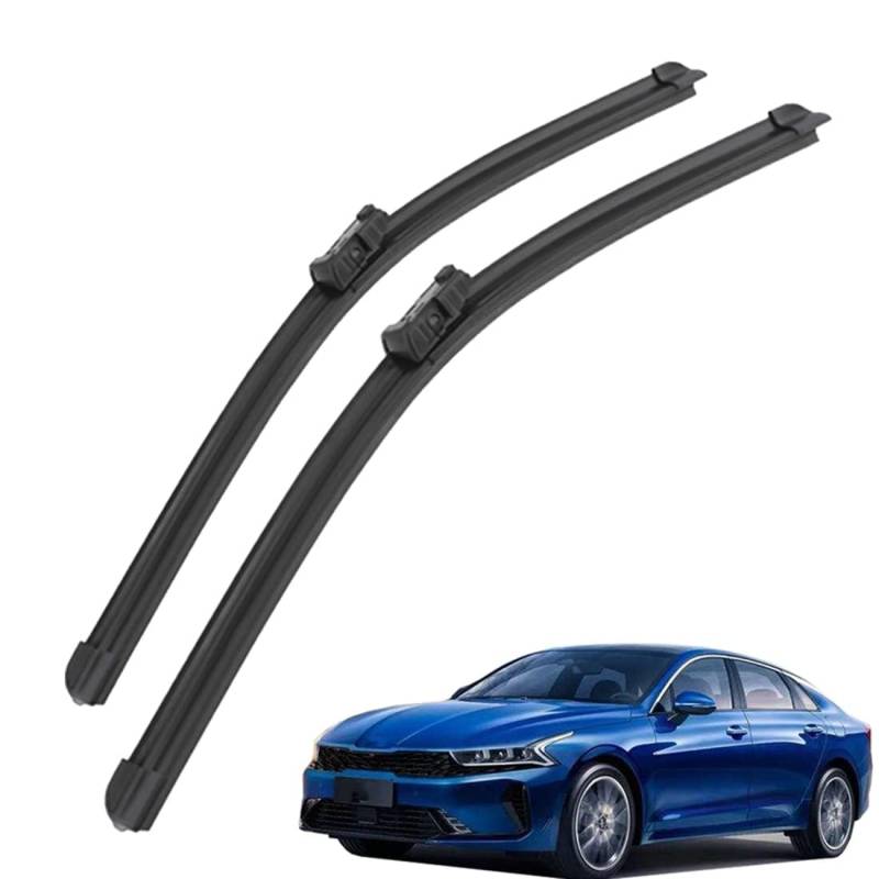 Auto Scheibenwischer für Optima/K5 MK5 2021-2024 600mm+425mm, Frontwischerblätter Windschutzscheibe Leiser Wischerarm Wischerblatt Scheibenreiniger von YJTYC