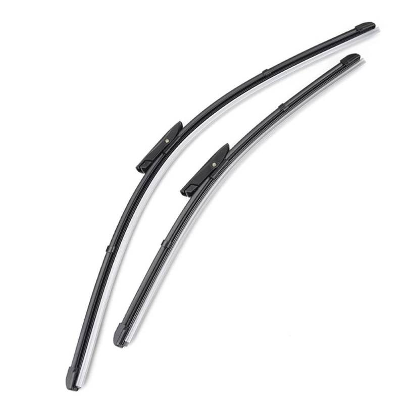 Auto Scheibenwischer für Renault Clio 4 2012-2018 26"+14", Frontwischerblätter Windschutzscheibe Leiser Wischerarm Wischerblatt Scheibenreiniger von YJTYC