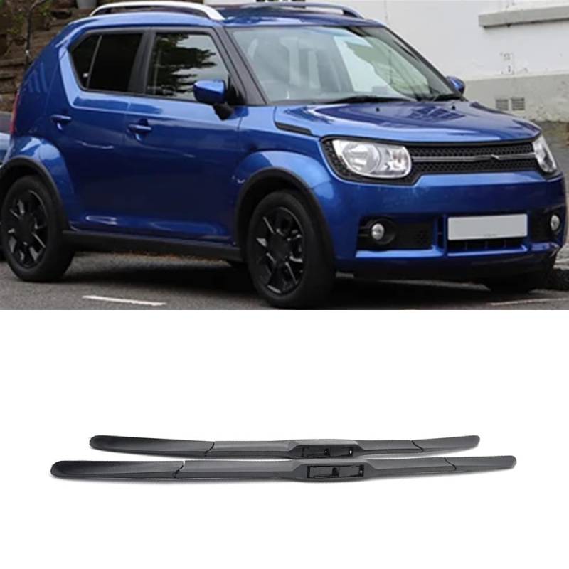 Auto Scheibenwischer für Suzuki Ignis MK2 2016-2023 21"+18", Frontwischerblätter Windschutzscheibe Leiser Wischerarm Wischerblatt Scheibenreiniger von YJTYC