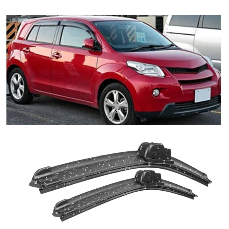 Auto Scheibenwischer für Toyota Urban Cruiser Ist XP110 2007-2016 24"+14", Frontwischerblätter Windschutzscheibe Leiser Wischerarm Wischerblatt Scheibenreiniger von YJTYC