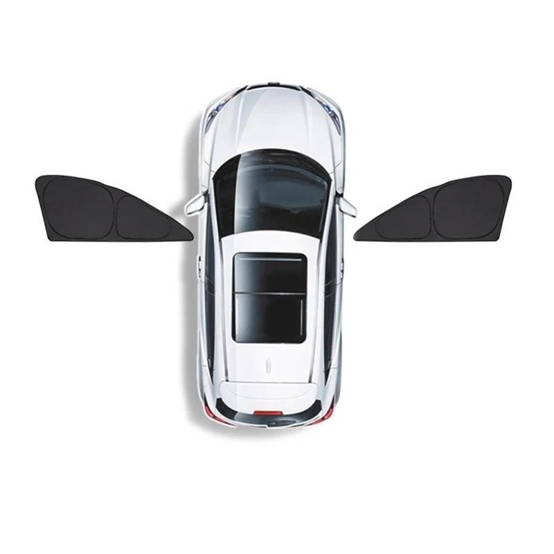 Auto Seitenfenster Sonnenschutz für Buick Velite 6 2019-2024, Sonnenblende Sichtschutz Protection Breathable Sonnenschutz Autosonnenschutz,2 PCS Front von YJTYC