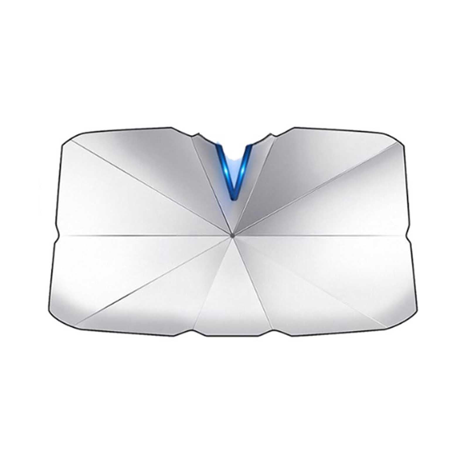 Auto Sonnenschutz für Frontscheibe für BMW 7 Series SWB F01 2008-2015, Frontscheibe Faltbarer Sonnenschirm mit UV & Hitzeschutz 360° Drehbar,C-125cm*65cm Auto Sonnenschutz für Frontscheibe für BMW 7 Series SWB F01 2008-2015, Frontscheibe Faltbarer Sonnenschirm mit UV & Hitzeschutz 360° Drehbar,C-125cm*65cm von YJTYC