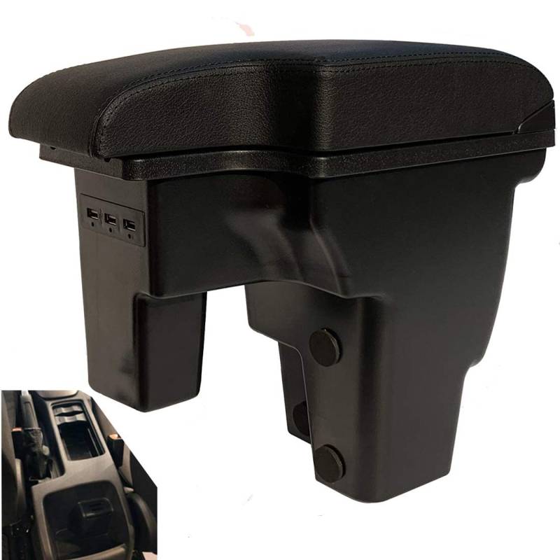 YJYWZH für Focus 3 mk3 Armlehne 2011-2019 Auto Doppelschicht Mittelkonsole Große Aufbewahrungsbox von YJYWZH